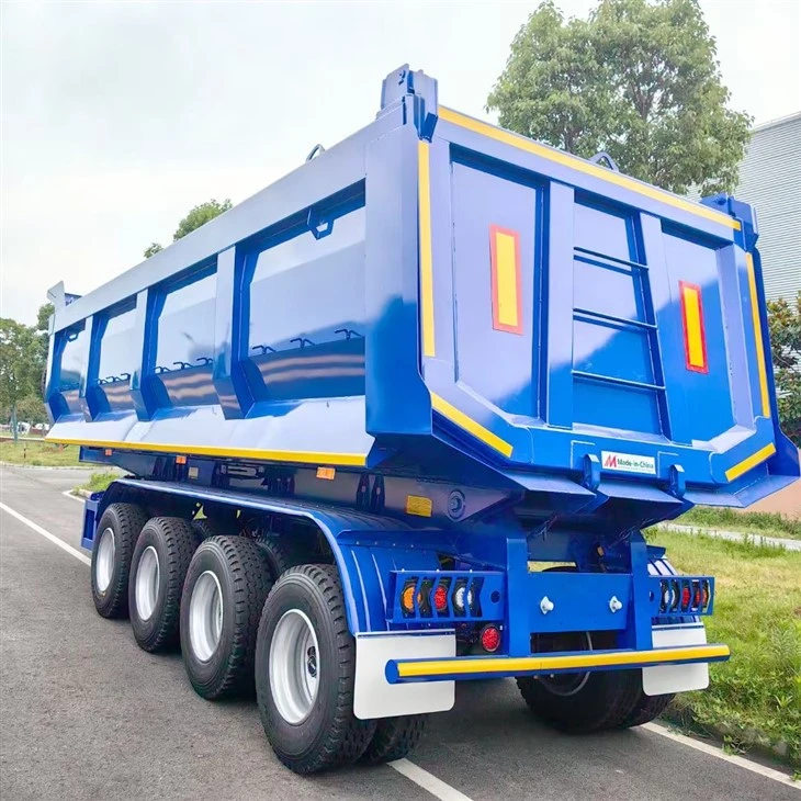 China 3 Axles 50 Tons Tipper Semi Trailer
