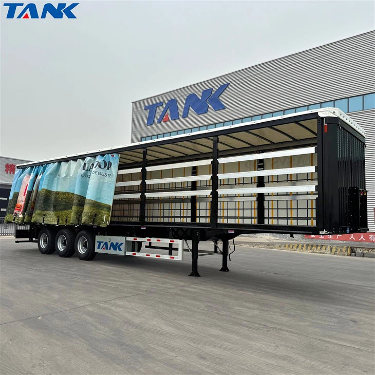 รถเทรลเลอร์กึ่งด้านม่าน